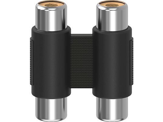 HAMA 00205181 ADAPTER RCA 2XF/2XM - Adattatore RCA (Nero)