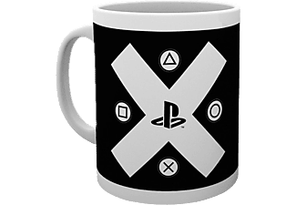 GB EYE LTD PlayStation: X - Tasse (Noir)