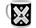 GB EYE LTD PlayStation: X - Tasse (Schwarz)