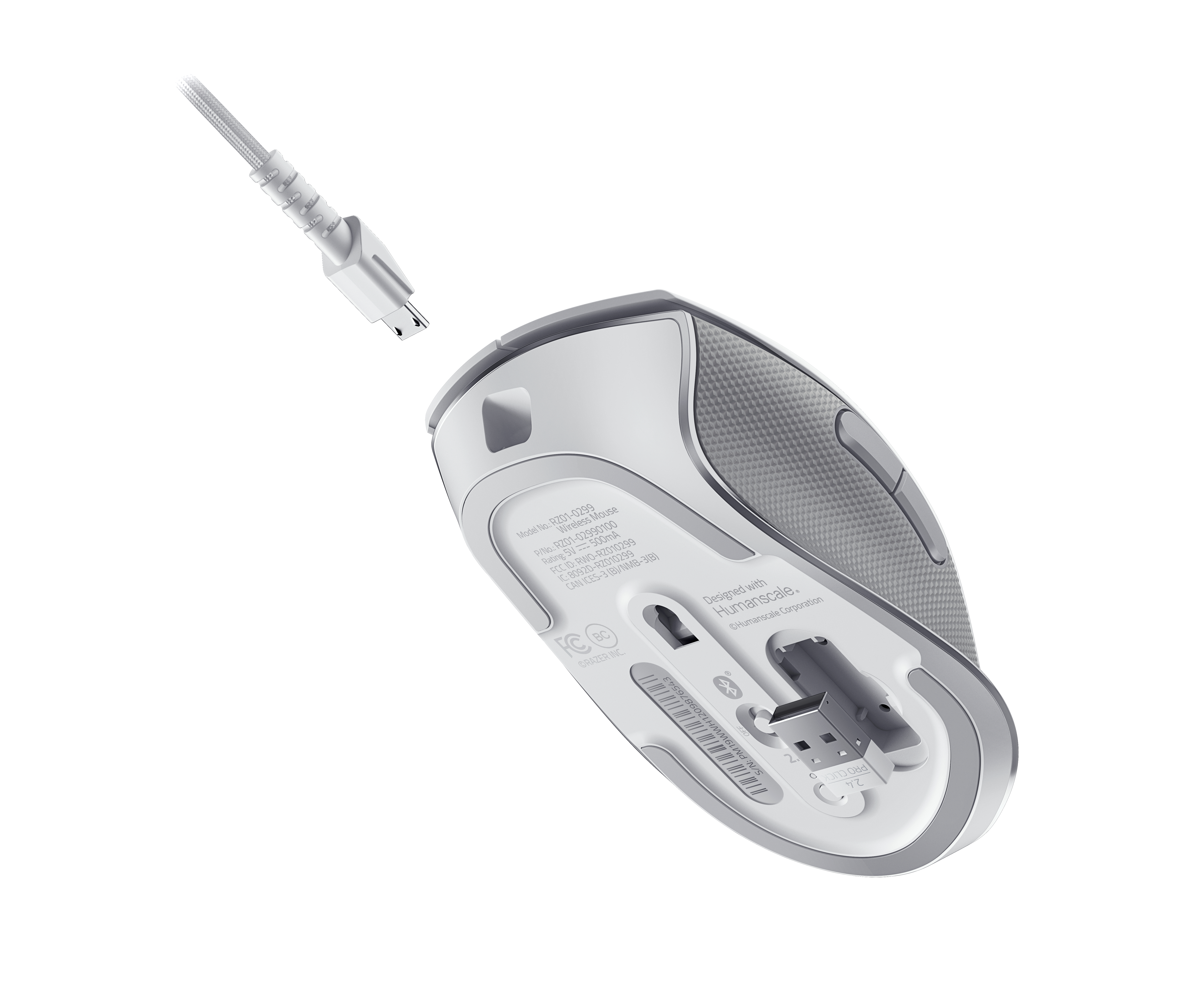 RAZER Pro Click Maus, Weiß