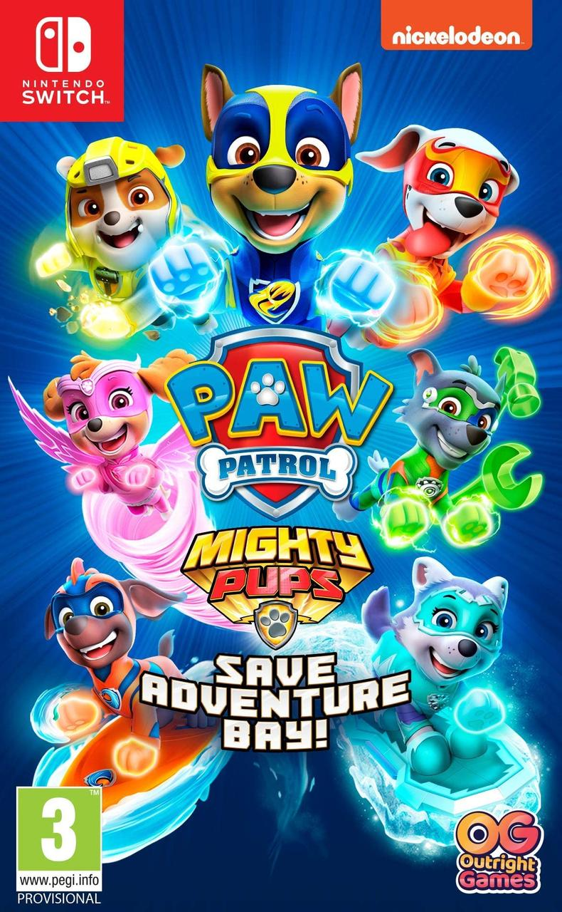Nintendo Switch Paw Patrol Mighty Pups Save Adventure Bay!