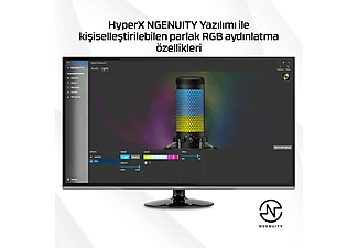 HYPERX QuadCast S Mikrofon Siyah_1