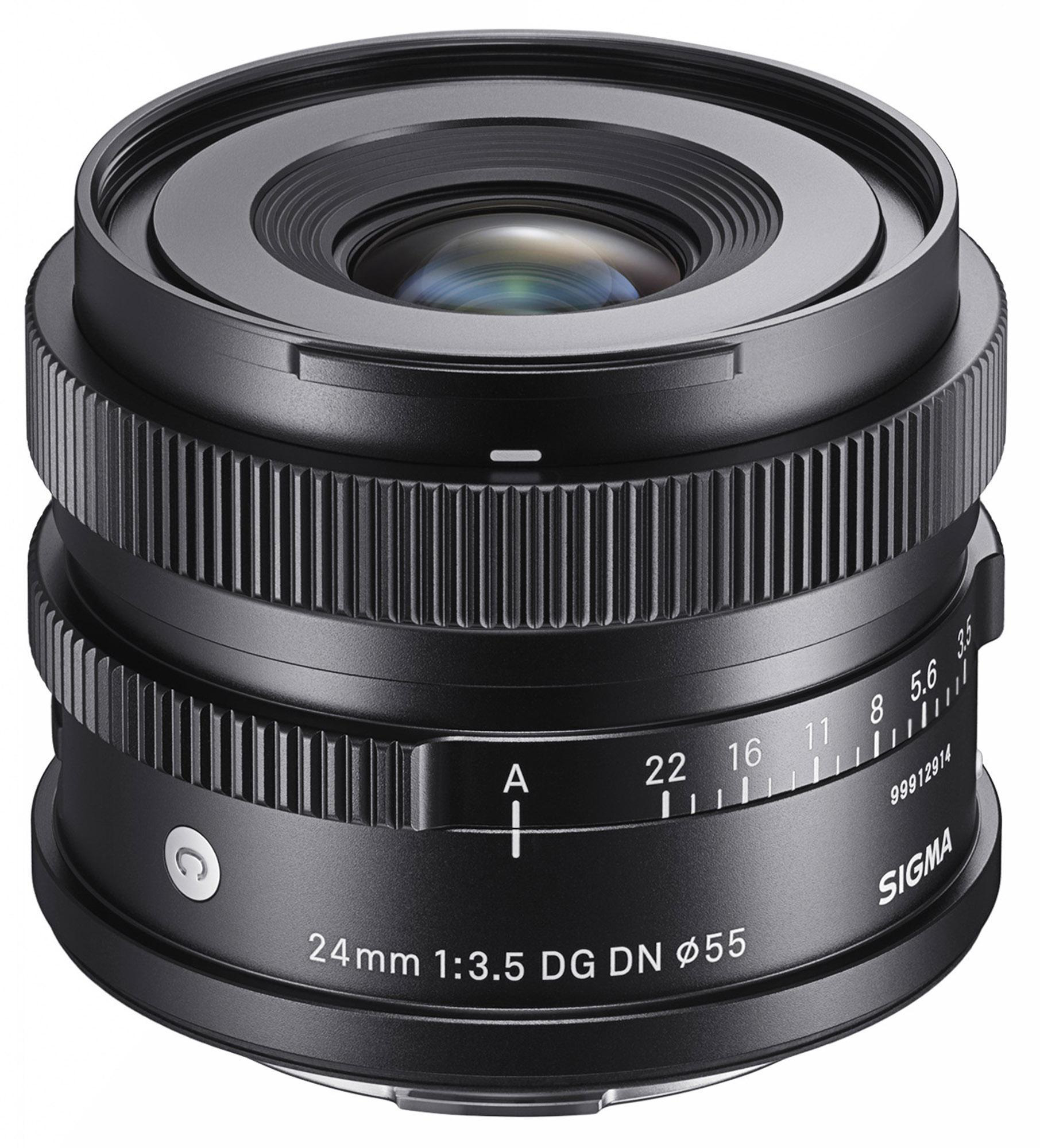 SIGMA Contemporary - 24 mm f./3.5 DG, IF, DN (Objektiv für Sony E-Mount, Schwarz)