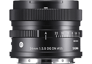 SIGMA Contemporary - 24 mm f./3.5 DG, IF, DN (Objektiv für Sony E-Mount, Schwarz)