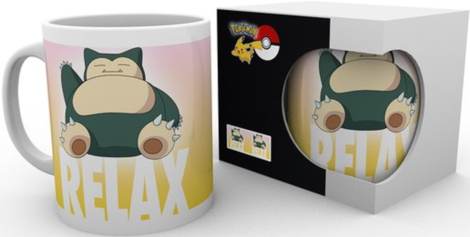 GB EYE LTD Pokémon: Snorlax - Tasse (Mehrfarbig)