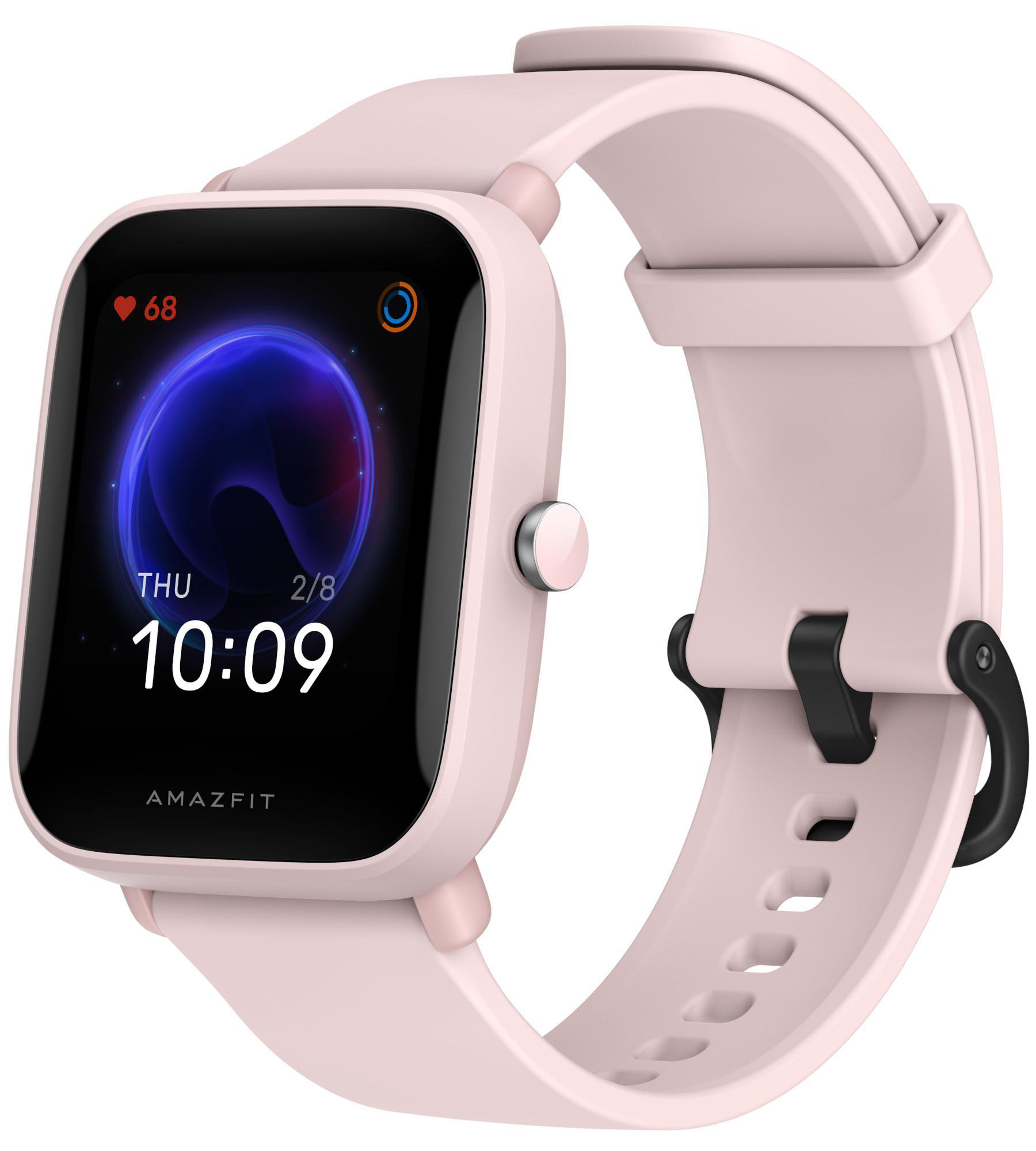AMAZFIT Bip U Pro, Smartwatch, 85 mm + 120 mm, Pink