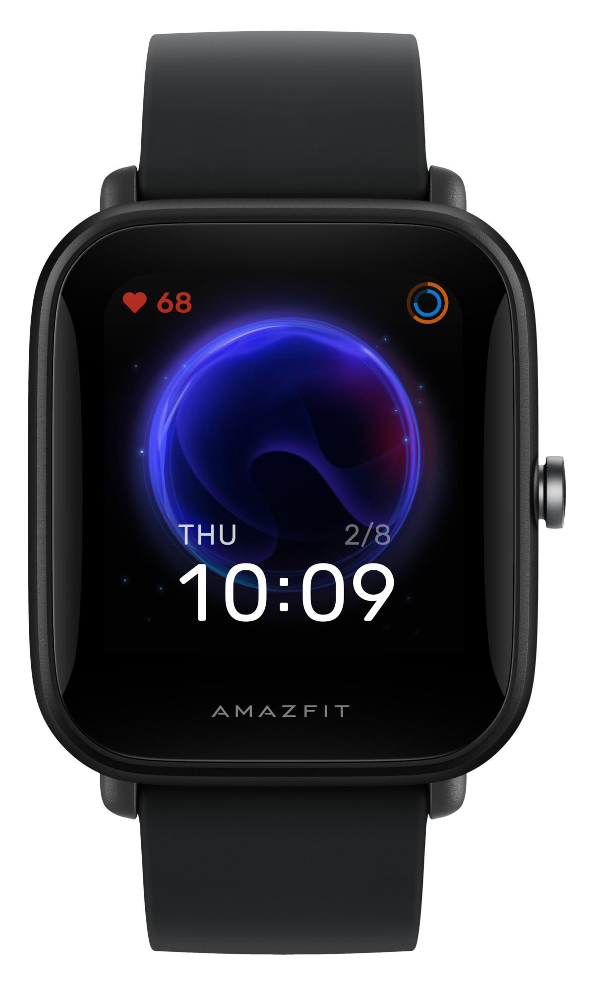 AMAZFIT Bip U, Smartwatch, 85 mm + 120 mm, Black