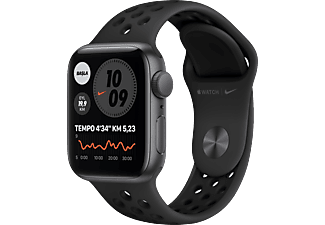 APPLE Watch SE 1.Nesil GPS 44mm Uzay Grisi Aluminyum Kasa ve Antrasit/Siyah Nike Spor Kordon