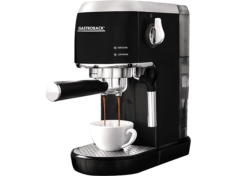 GASTROBACK 42718 Design Espresso Piccolo Kaffeemaschine (Schwarz, 1400 Watt, 19 bar) online