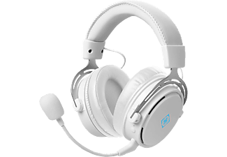 DELTACO WH90 - Gaming Headset (Weiss)