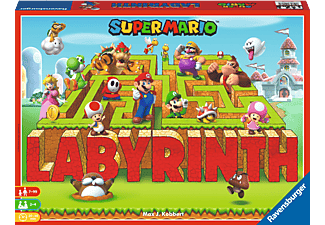 RAVENSBURGER Super Mario Labyrinth - Brettspiel (Mehrfarbig)
