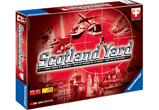 RAVENSBURGER Scotland Yard - Swiss Edition - Brettspiel (Mehrfarbig)