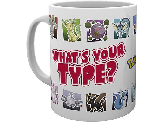 GB EYE LTD Pokémon: My Type - Tasse (Blanc)