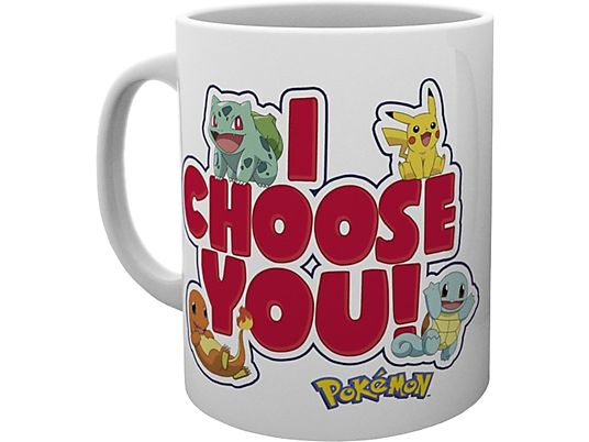 GB EYE LTD Pokémon: I Choose You - Tazze (Bianco)