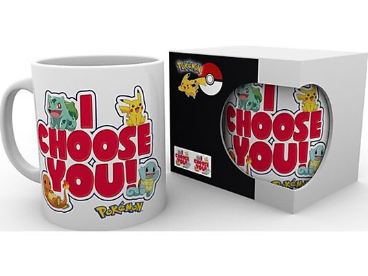 GB EYE LTD Pokémon: I Choose You - Tasse (Weiss)