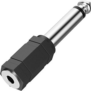 HAMA 205195 ADAPTER AUX3/6 M/F - Adaptateur audio (Noir)