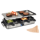 Raclette 8 Stone und Grill Deluxe