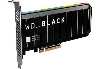 WESTERN DIGITAL BLACK AN1500 NVMe (PCIe 3.0 x8) - Disco rigido (SSD, 4 TB, Nero)