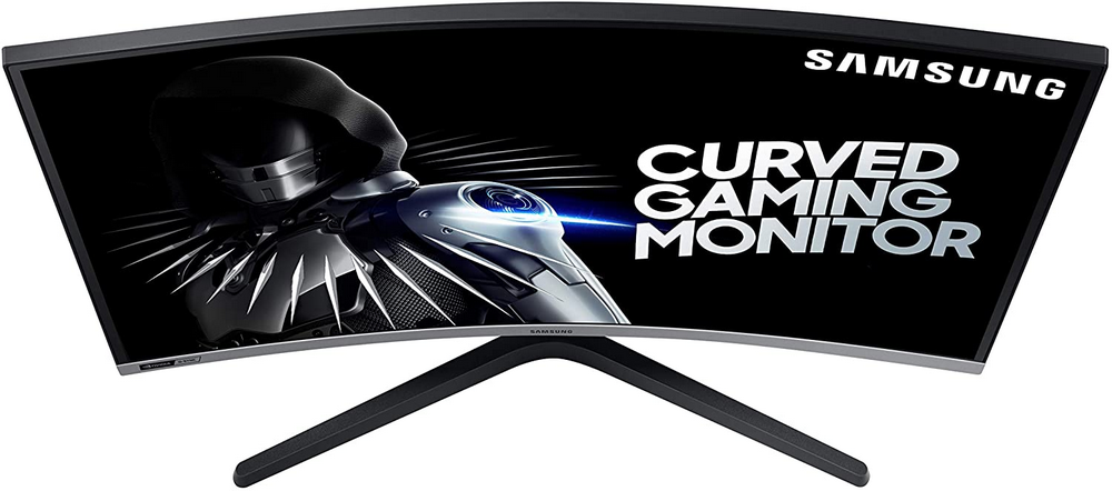 Monitor gaming - Samsung LC27RG50FQUXDU, 27" FHD, Curvo, 4 ms, 240Hz, G-Sync Ready, Eye Saver, HDMI, Gris