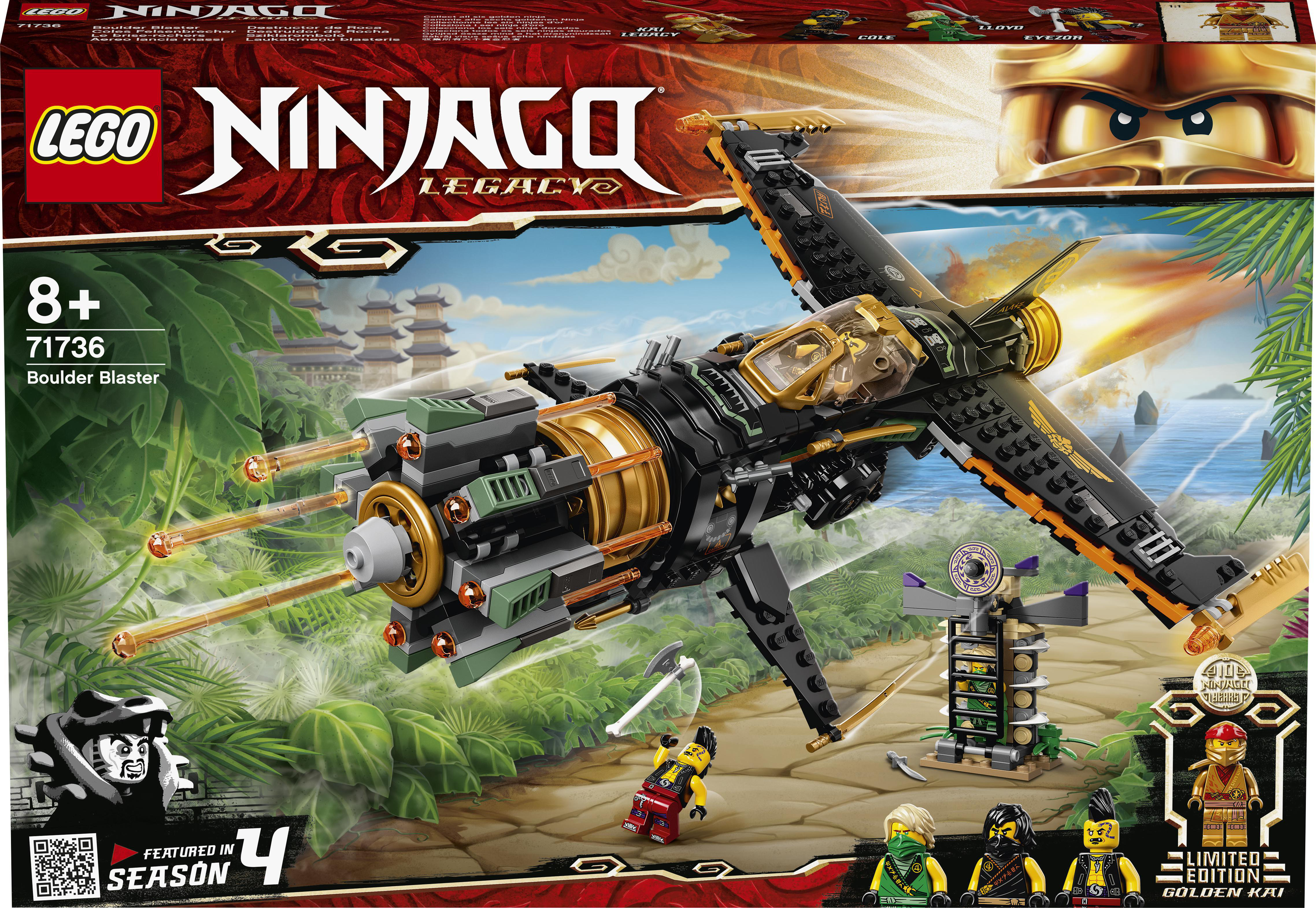 LEGO 71736 Coles Felsenbrecher Bausatz, Mehrfarbig
