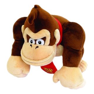 NINTENDO Donkey Kong - Plüschfigur (Braun)