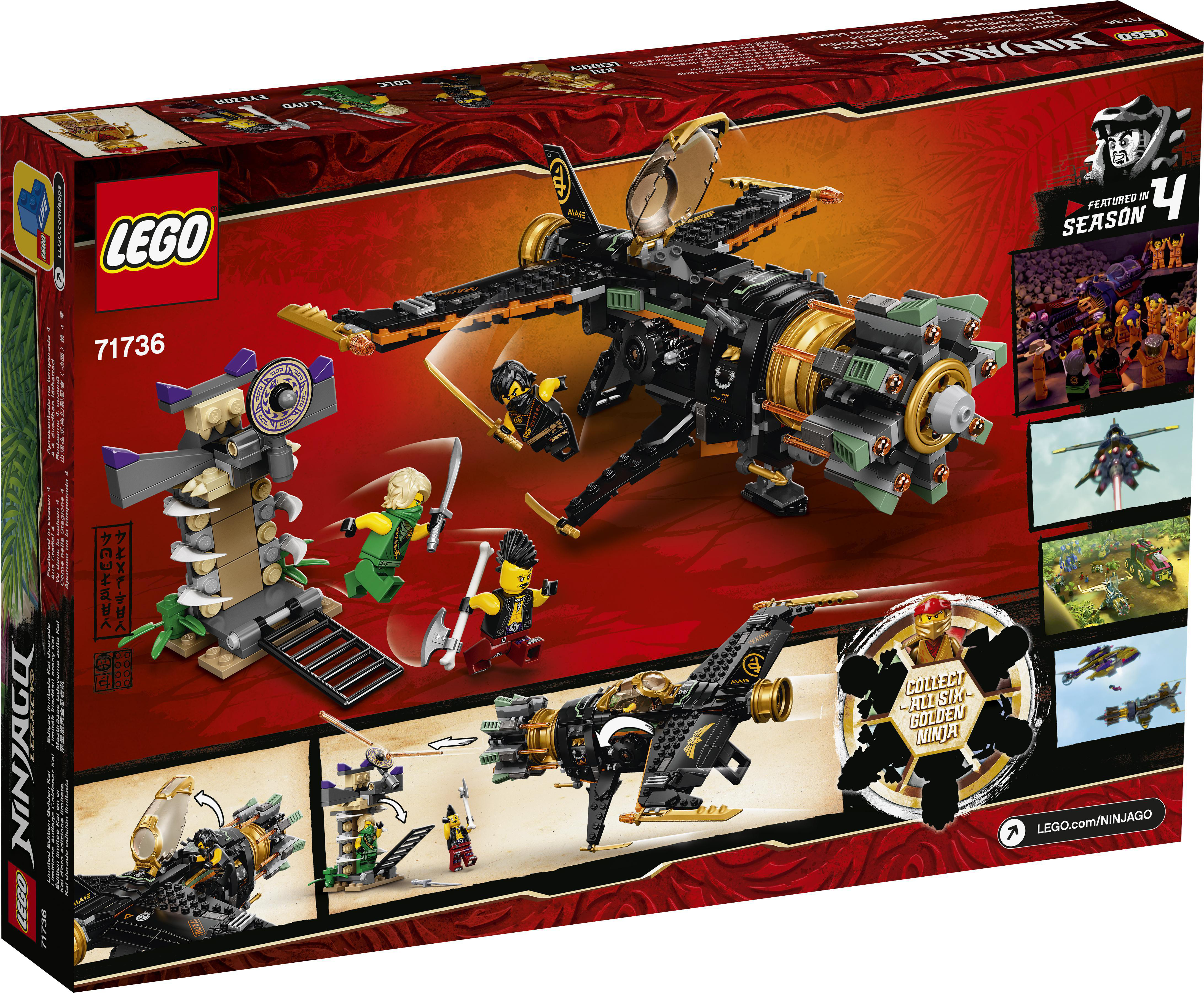 LEGO 71736 Coles Felsenbrecher Bausatz, Mehrfarbig