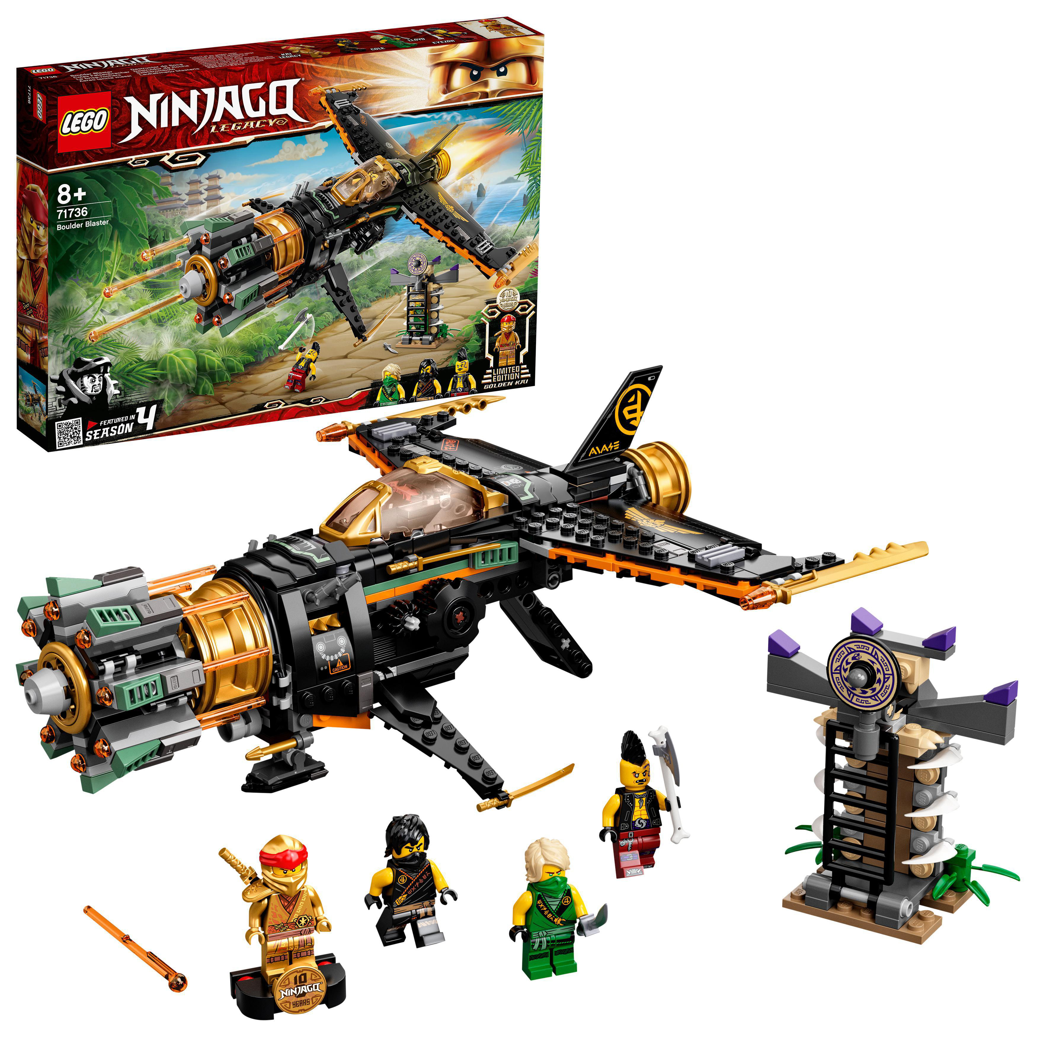 LEGO 71736 Coles Felsenbrecher Bausatz, Mehrfarbig