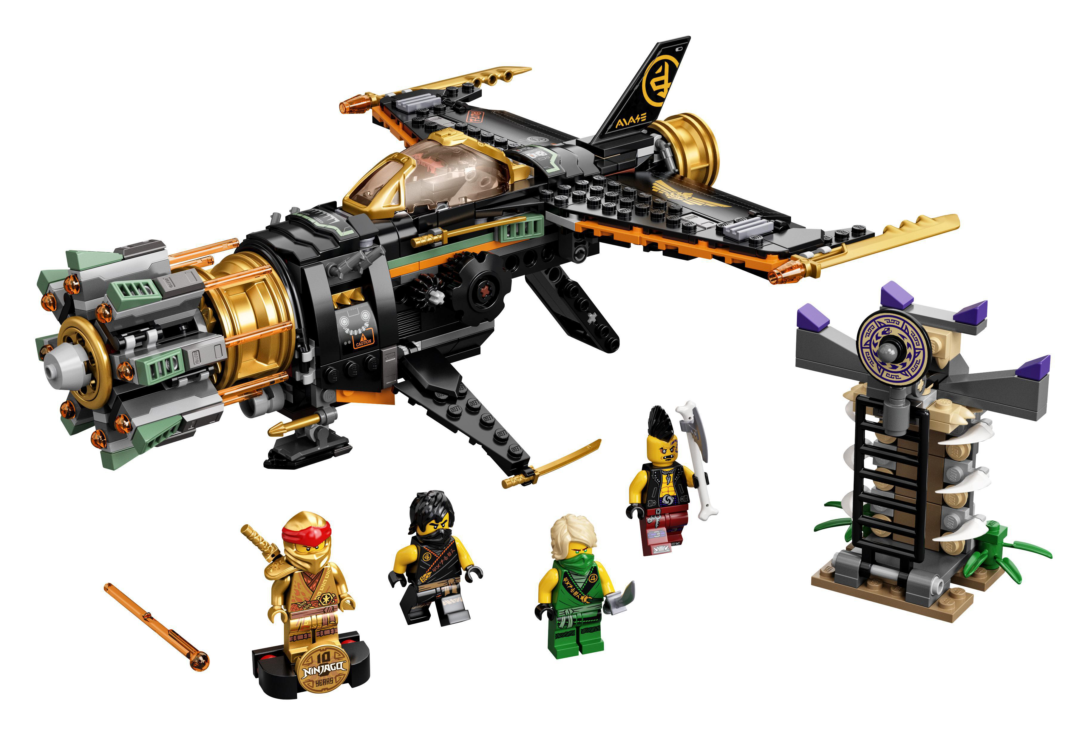 LEGO 71736 Coles Felsenbrecher Bausatz, Mehrfarbig