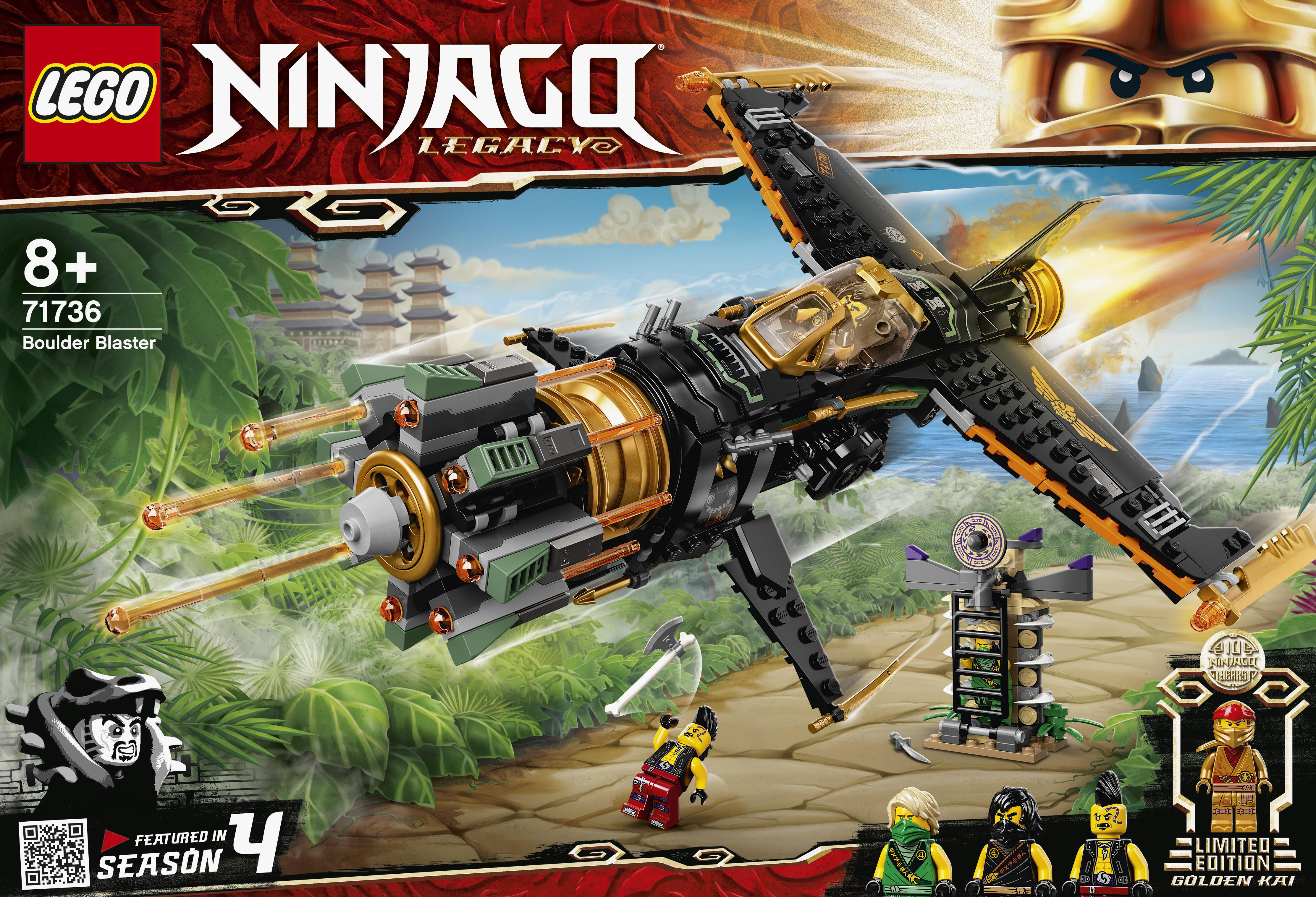 LEGO 71736 Coles Felsenbrecher Bausatz, Mehrfarbig