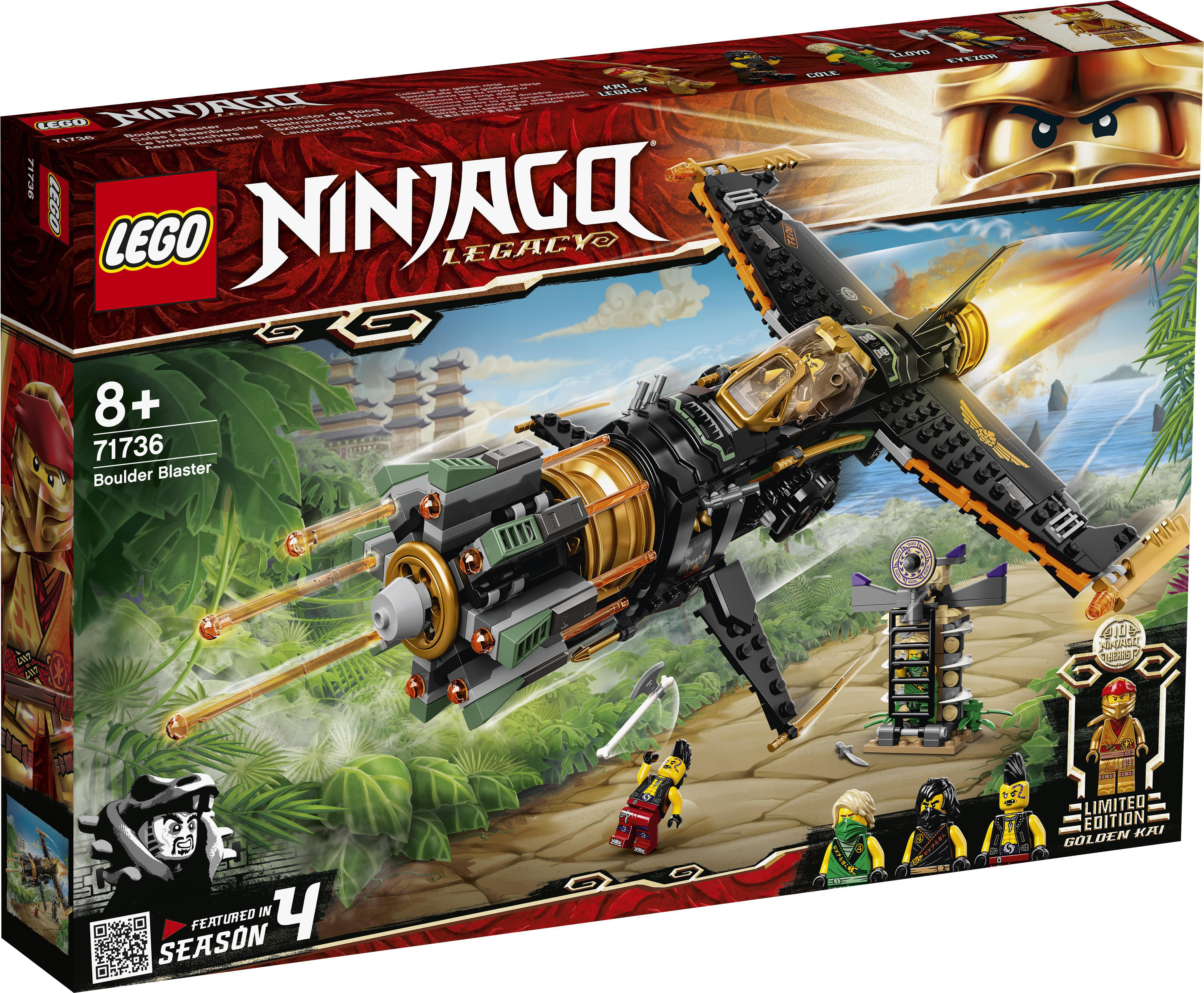 LEGO 71736 Coles Felsenbrecher Bausatz, Mehrfarbig