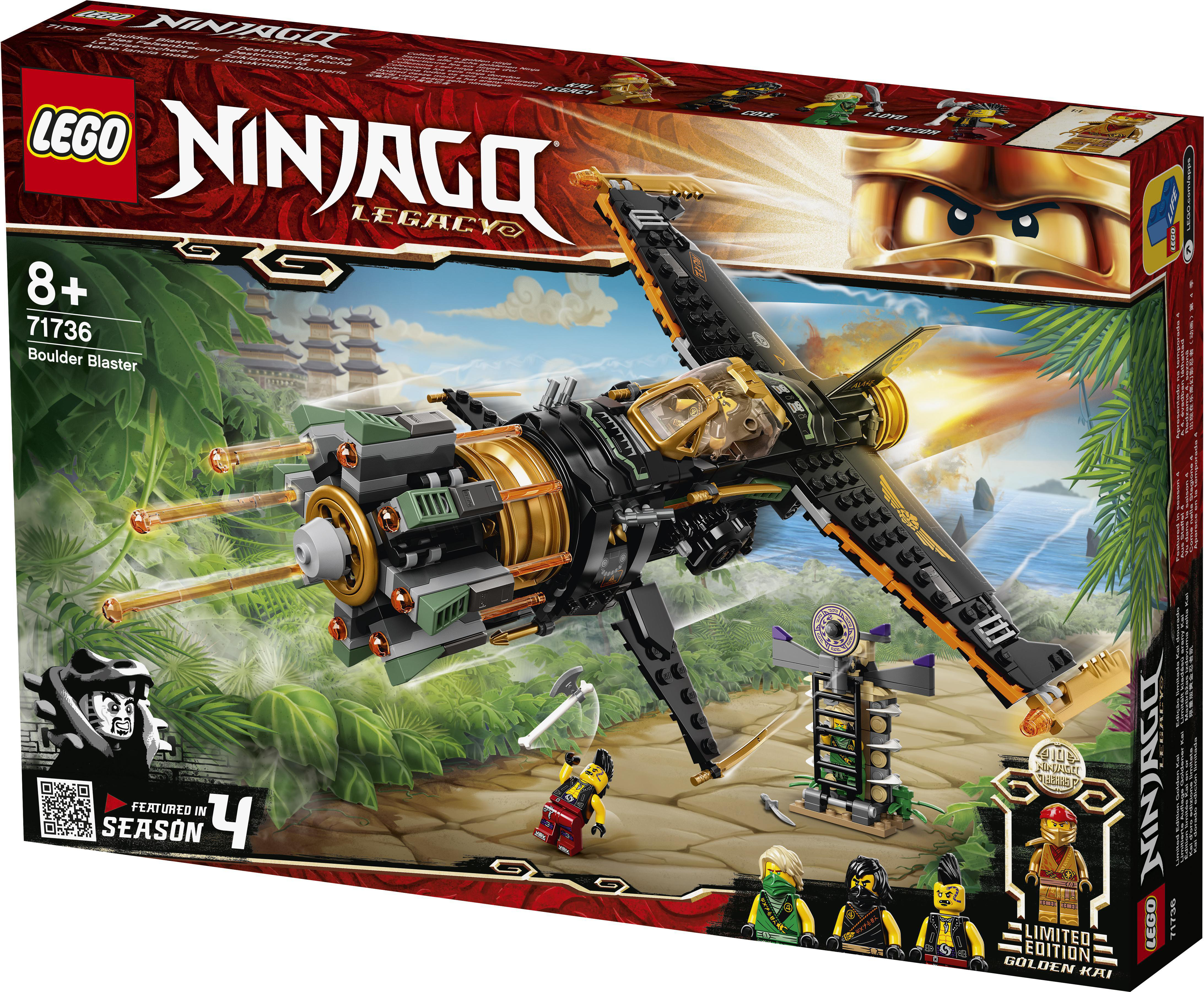 LEGO 71736 Coles Felsenbrecher Bausatz, Mehrfarbig