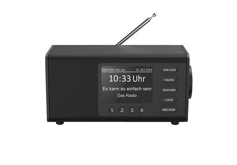 Digitalradio | FM, SATURN DR1000DE Schwarz Schwarz HAMA Digitalradio, DAB, in DAB+, kaufen