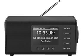 TECHNISAT DIGITRADIO 307 DAB+ Radio, DAB+, FM, DAB+, Bluetooth, schwarz |  SATURN