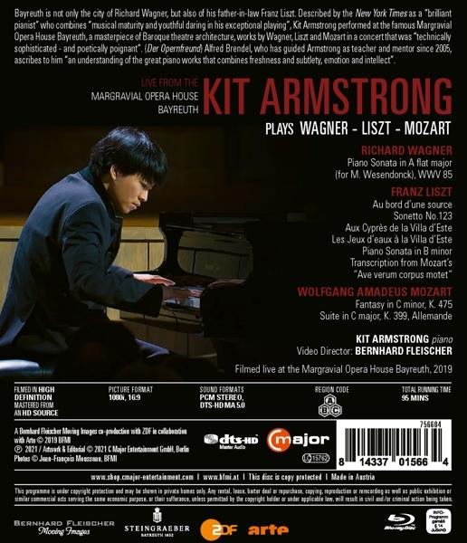 Armstrong - and plays Armstrong Mozart Wagner,Liszt Kit (Blu-ray) - Kit