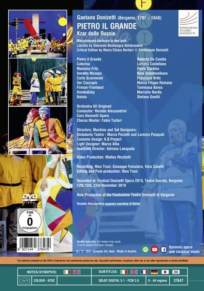 Candia/Castellano/Alessandrini/Gli Originali - Pietro il Grande  - (DVD)