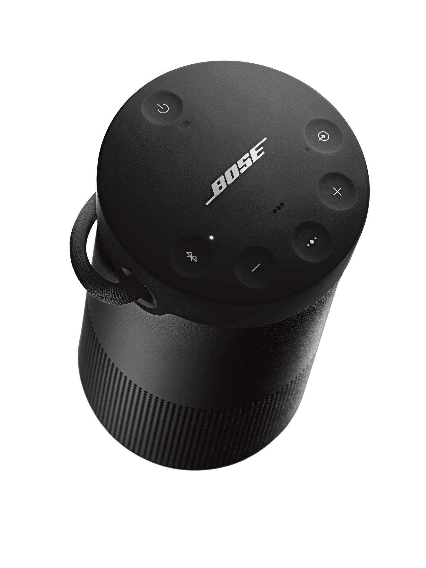 BOSE SoundLink Revolve (Series Plus Schwarz, Bluetooth II) Lautsprecher, Wasserfest