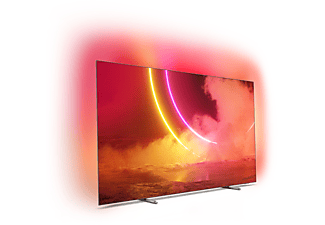 PHILIPS 55OLED805/12 OLED TV (Flat, 55 Zoll / 139 cm, OLED 4K, SMART TV, Ambilight, Android TV™ 9 (Pie))