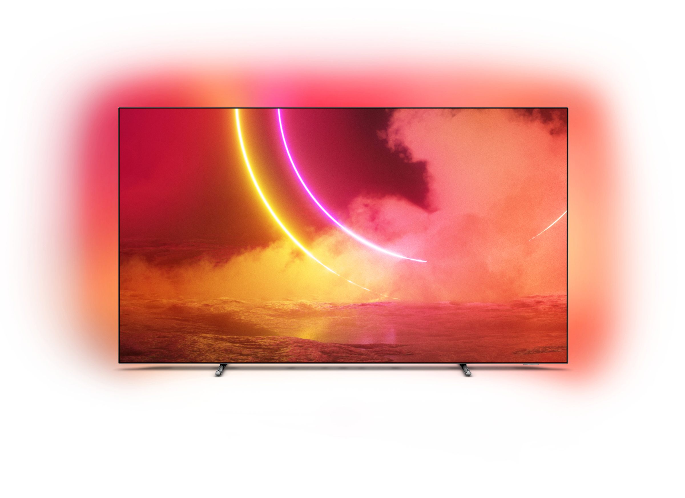 PHILIPS 55OLED805/12 OLED TV (Flat, 55 Zoll / 139 cm, OLED 4K, SMART TV, Ambilight, Android TV™ 9 (Pie))