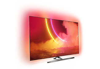 PHILIPS 65OLED855/12 OLED TV (Flat, 65 Zoll / 164 cm, OLED 4K, SMART TV, Ambilight, Android TV™ 9 (Pie))