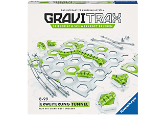 RAVENSBURGER GraviTrax Tunnel - Erweiterungsset (Weiss/Grün)