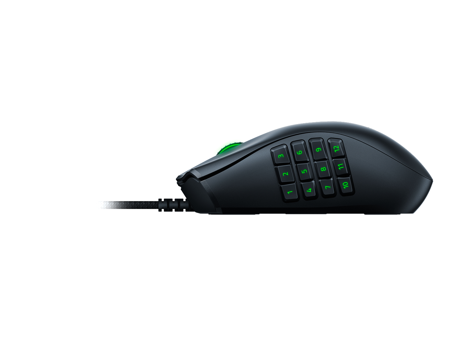 RAZER Naga X Gaming-Maus, Schwarz