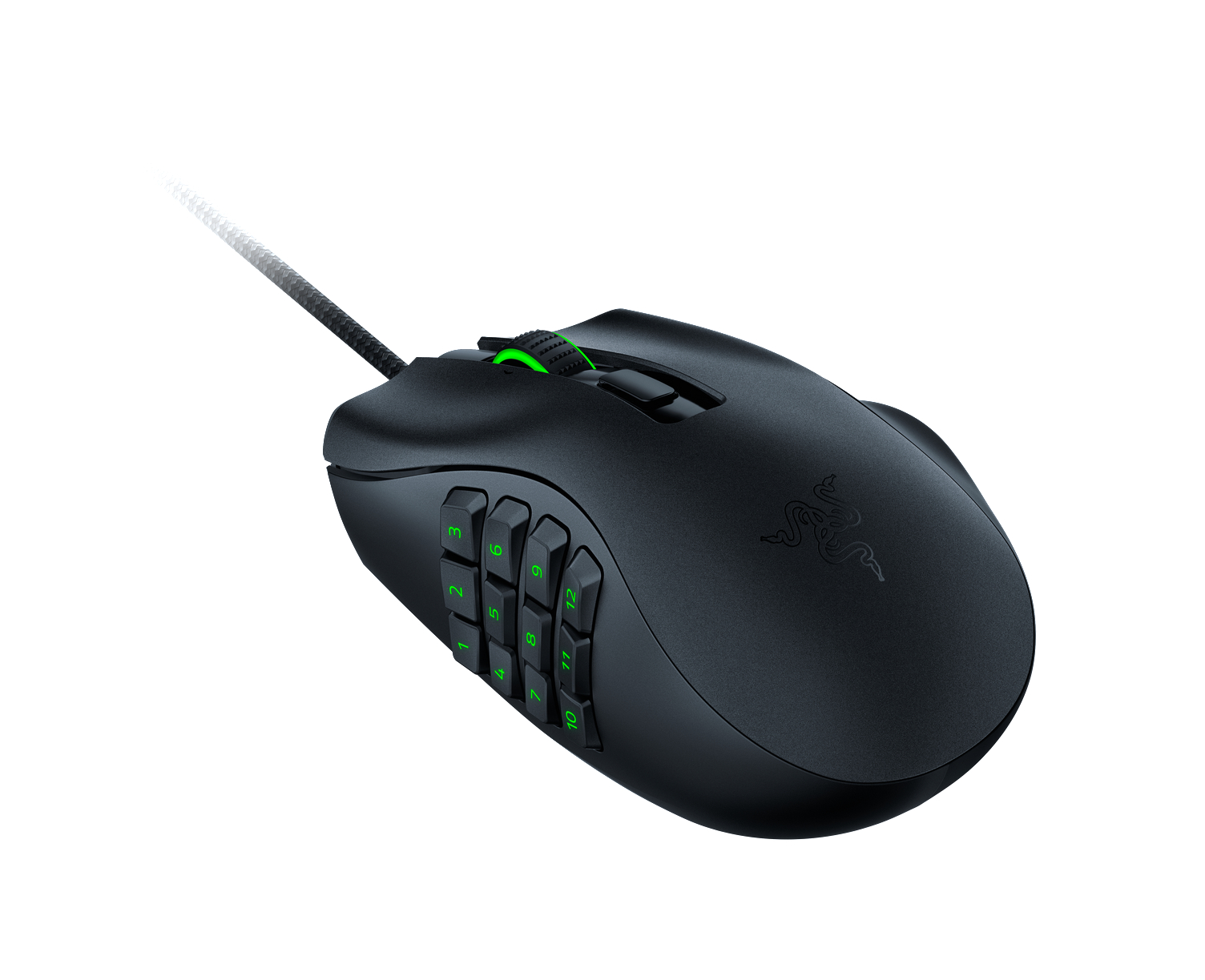 RAZER Naga X Gaming-Maus, Schwarz