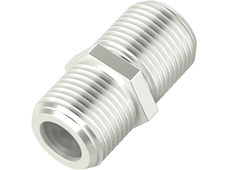 HAMA 205225 ADAPTER F /F/F - SAT-Adapter (Silber)