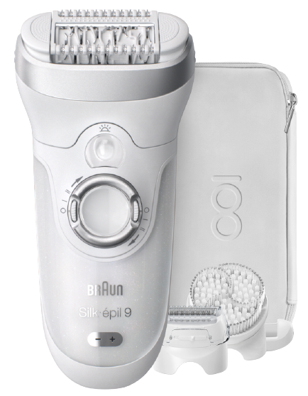 BRAUN Epilierer Silk Epil 9 inkl. Peeling Bürste (9-720)