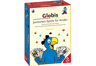AGM Globi Giochi di carte Jass per bambini - Gioco di carte (Multicolore)