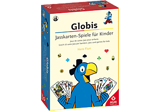 AGM Globi Jeux de cartes Jass pour enfants - Jeu de cartes (Multicolore)