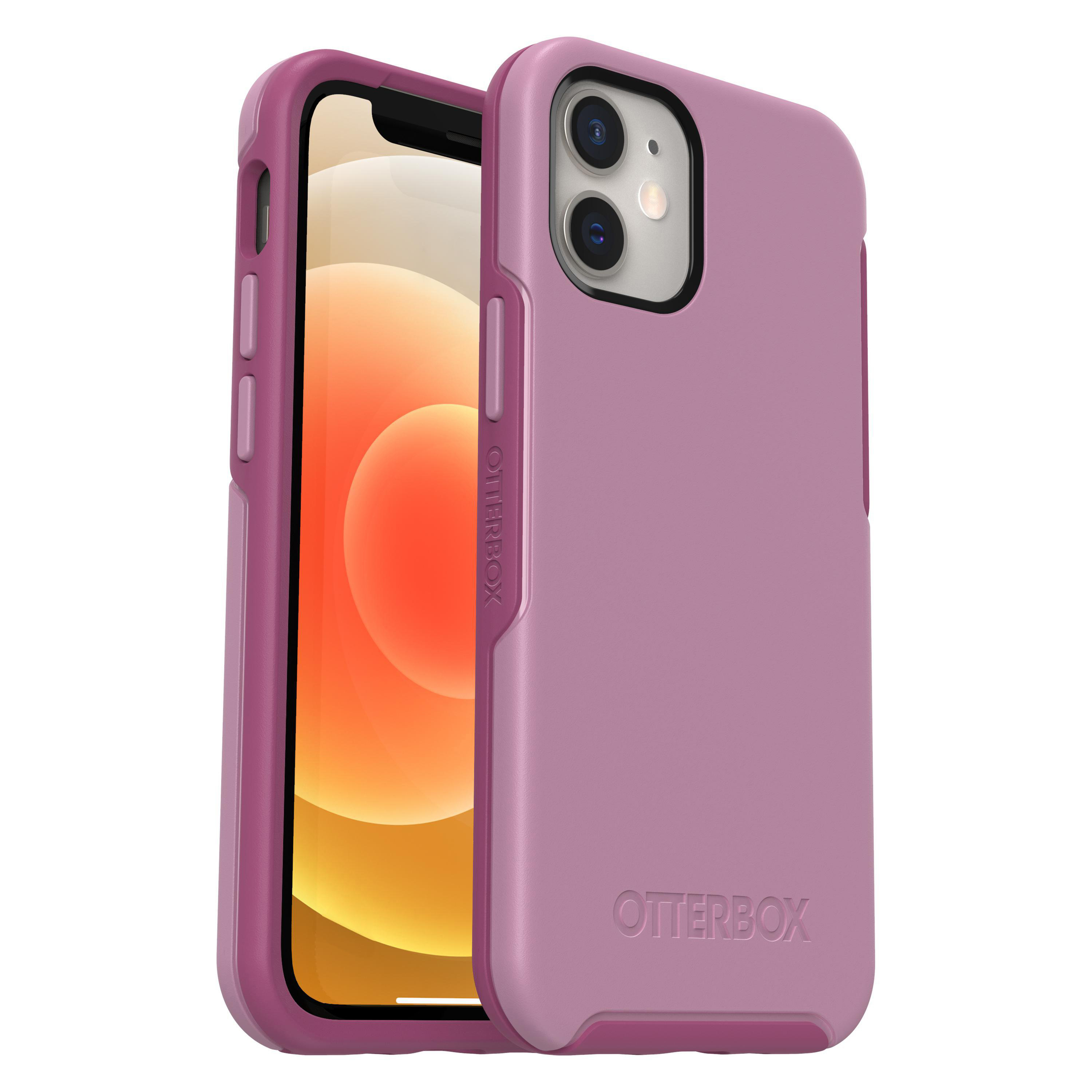 OTTERBOX Symmetry, Backcover, Apple, Mini, Pink iPhone 12