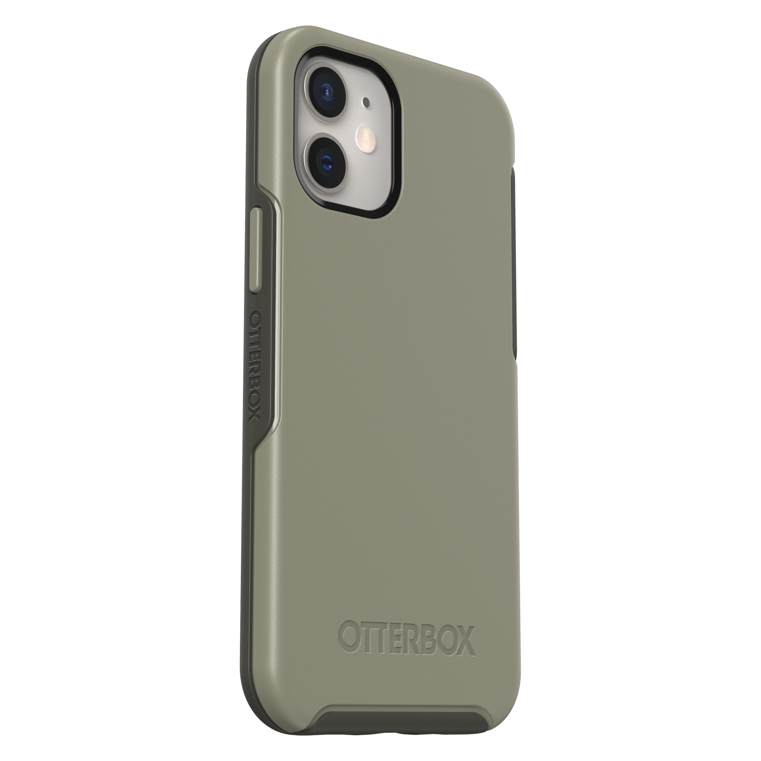 OTTERBOX Symmetry, Backcover, Apple, iPhone 12 Mini, Grau