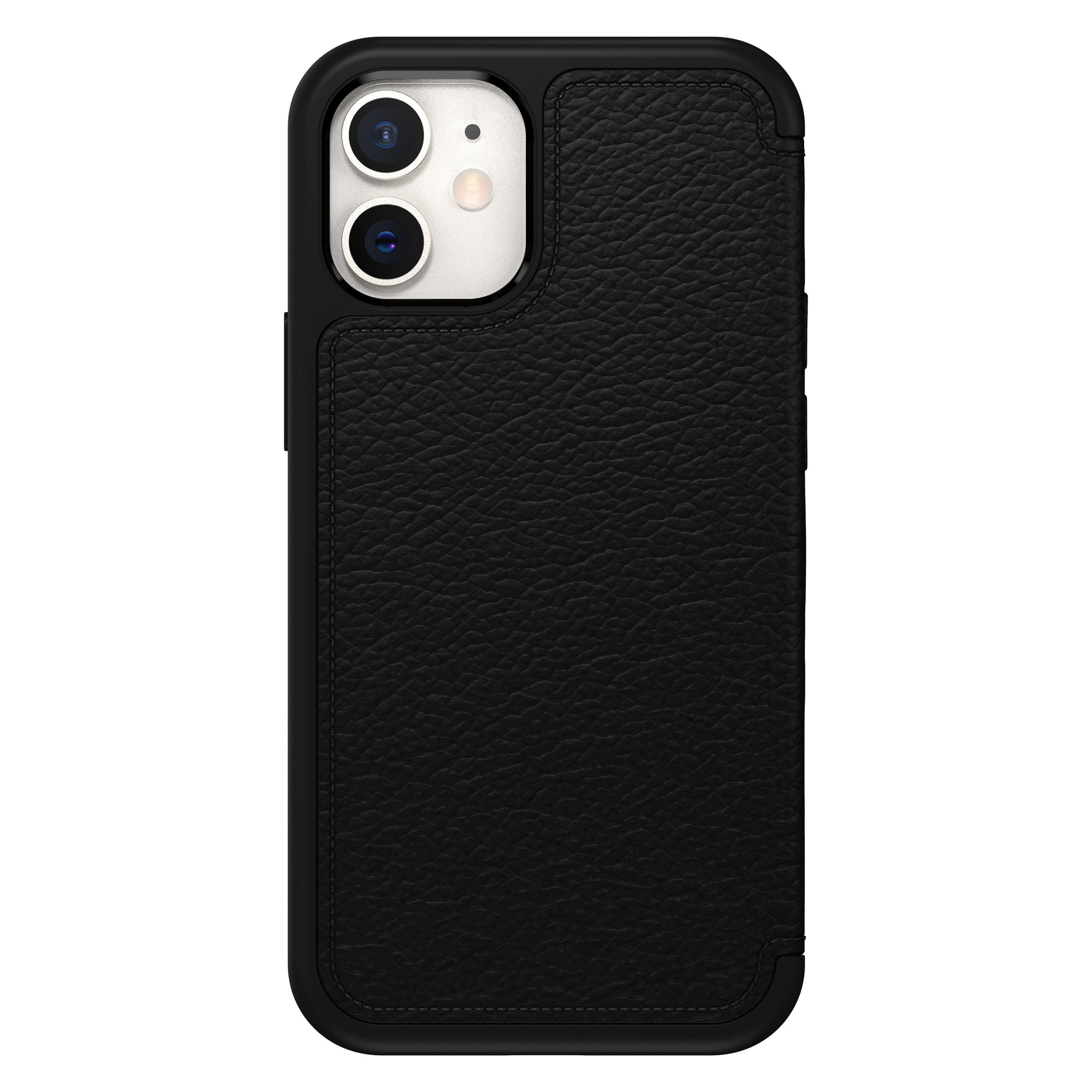 OTTERBOX Strada , Backcover, Apple, iPhone 12 Mini, Schwarz