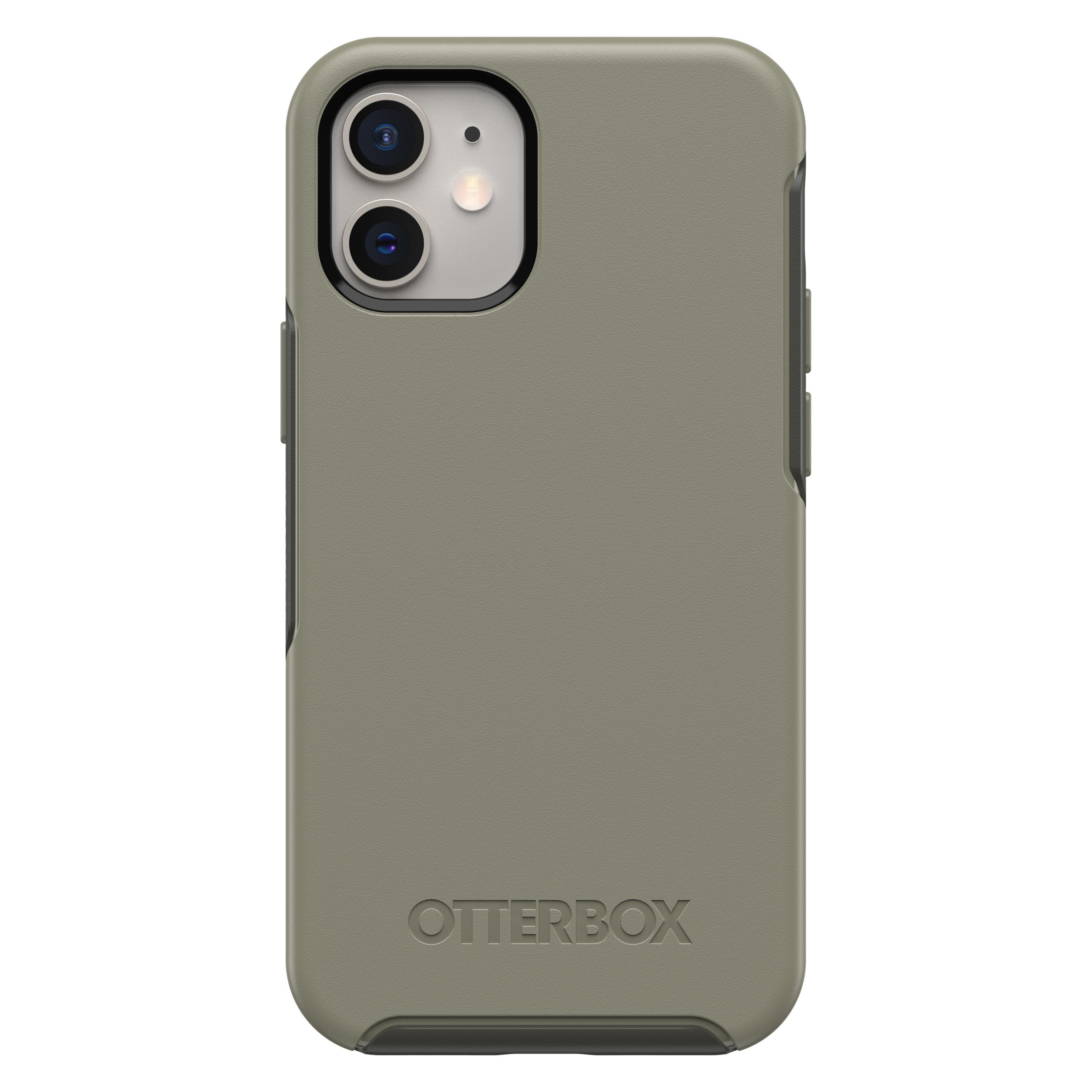 OTTERBOX Symmetry, Backcover, Apple, iPhone Grau 12 Mini